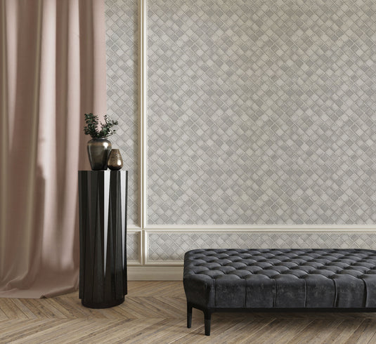 Moroccan Trellis Pattern Wallpaper
