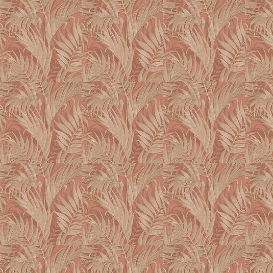 Verdant Foliage Design Leaf Pattern Wallpaper