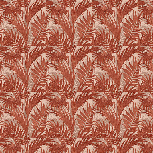 Verdant Foliage Design Leaf Pattern Wallpaper