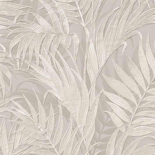 Verdant Foliage Design Leaf Pattern Wallpaper