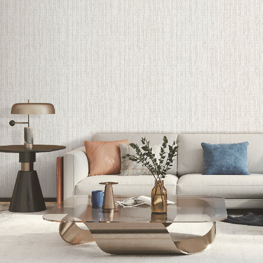 Slate Fabric Textured Wallpaper