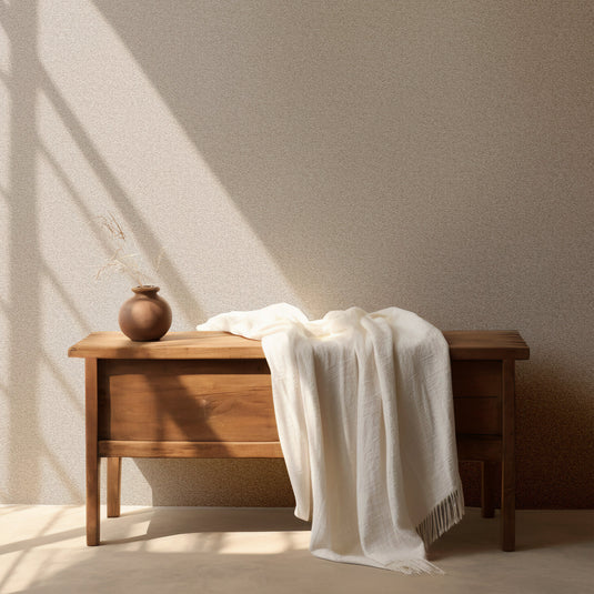 Glimmer Opulent Sandstone Anti-Scratch Wallpaper