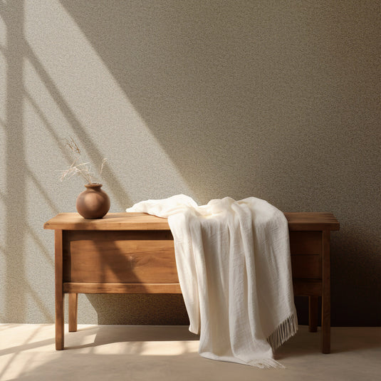 Glimmer Opulent Sandstone Anti-Scratch Wallpaper