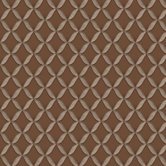 Classic Lattice Elegance Wallpaper