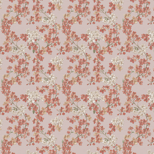 Floral Blossom Weave wallpaper