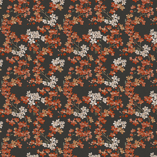 Floral Blossom Weave wallpaper
