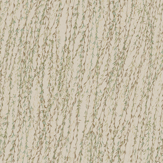 Willow Whispers Ivory Trailing Vine Wallpaper