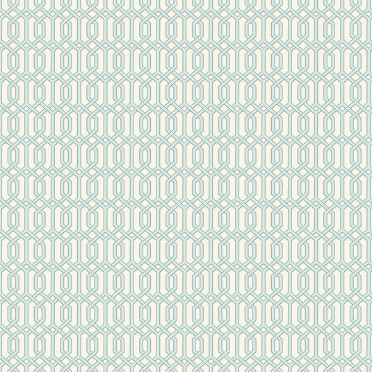 Modern Octagonal Matrix Pattern Wallpaper