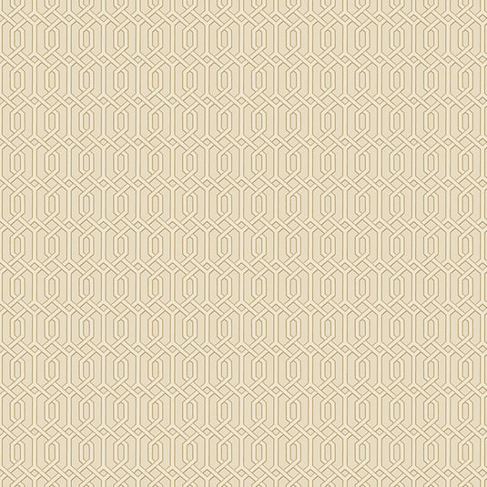 Modern Octagonal Matrix Pattern Wallpaper