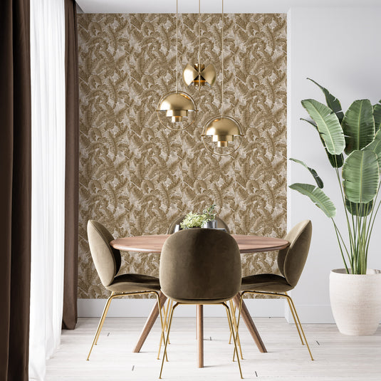 Luxurious Majestic Fern Wallpaper