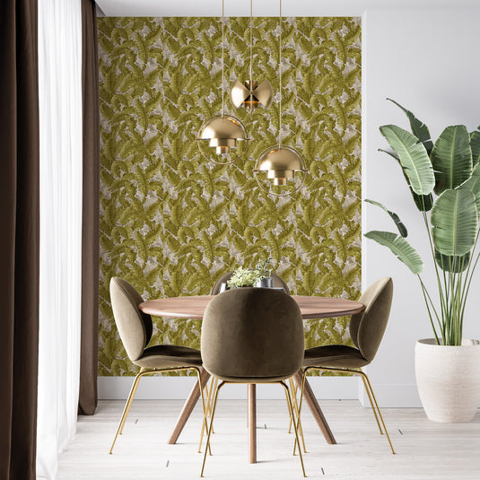 Luxurious Majestic Fern Wallpaper