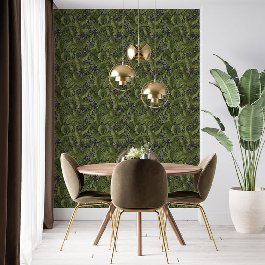 Luxurious Majestic Fern Wallpaper