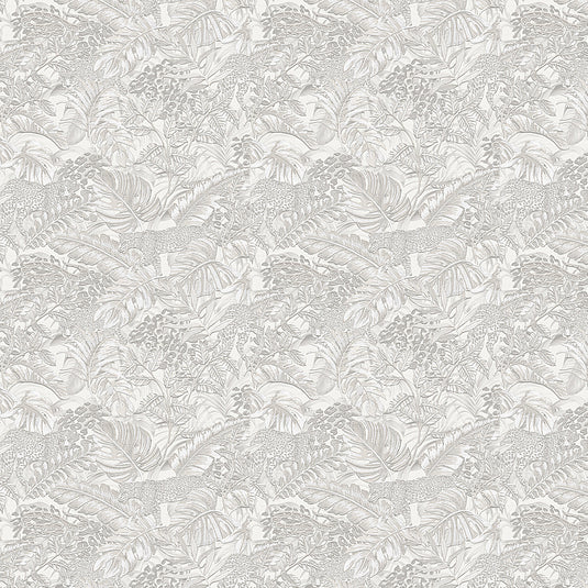 Tropical Botanical Tapestry Wallpaper