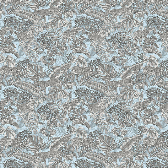 Tropical Botanical Tapestry Wallpaper