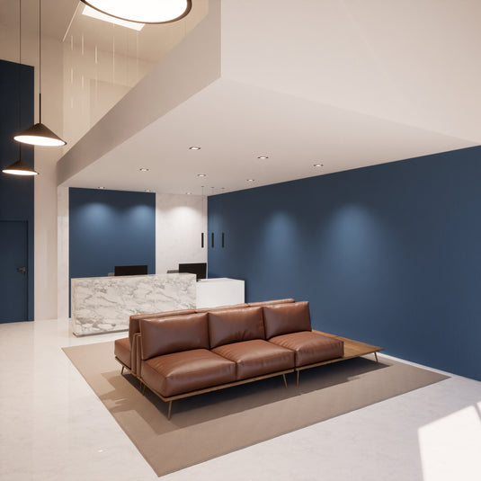 Ocean Matte Smooth Fire Retardant Wallpaper