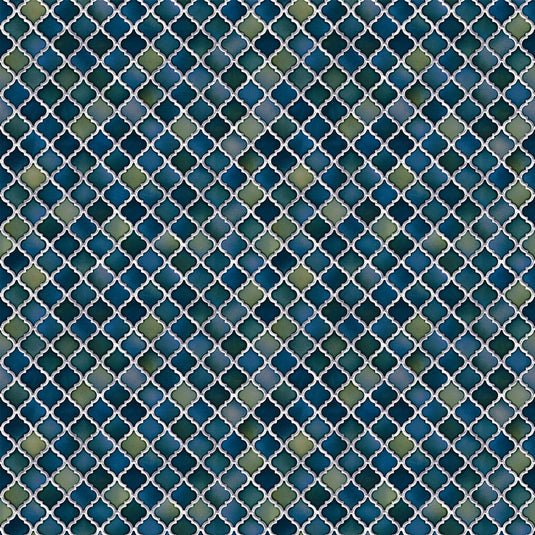 Moroccan Trellis Pattern Wallpaper