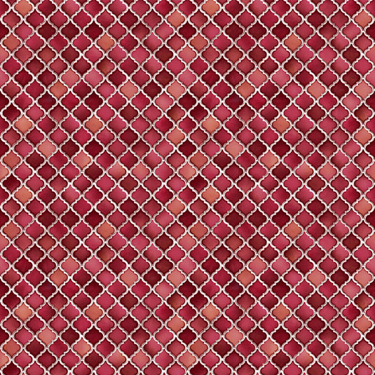 Moroccan Trellis Pattern Wallpaper