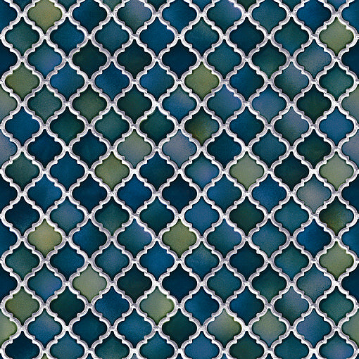 Moroccan Trellis Pattern Wallpaper