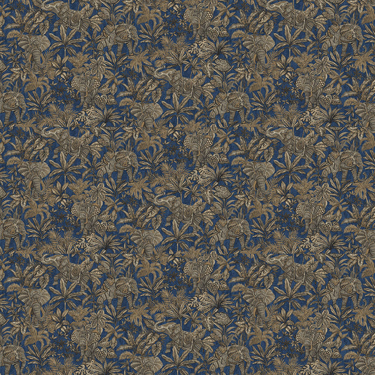 Elephant Foliage Pattern Wallpaper